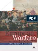 Jeremy Black European Warfare 1453-1815