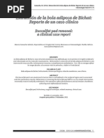 Extraccin de La Bola Adiposa de Bichat Reporte de Un Caso Clnico