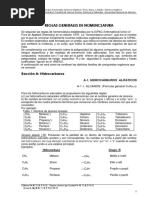 Reglas Generales de Nomenclatura1