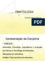 Z BROMATOLOGIA - Aula 1