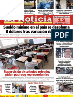 La Noticia Miercoles 13 de Julio de 2022