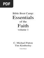 Essentials of The Faith