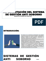 Implementación Del Sistema de Gestion Antisoborno