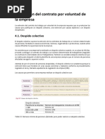 T9.4 Extinción Del Contrato Por Voluntad de La Empresa