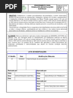 Procedimento para Trabalhos em Instalações Elétricas 2009