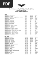 Card List Malogrim