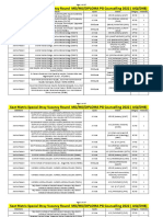 (AIQ AND DNB) Seat Matrix Stray Vacancy Round MD