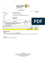 Proforma Invoice For SMK Sultan Ahmad Tajuddin Half Day Seminar On 19th February 2023