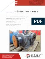 Laudo Tecnico Redutor Ortogonal Sew Ka 87 Os 0352