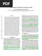 A Generalization of Transformer Networks To Graphs