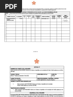 Modelo de ACTA DE NOVEDADES RETIRO VOLUNTARIO