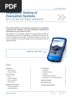 NTi Audio Impedance Testing of Evacuation Systems