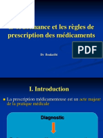 Lordonnance Et Les Regles de Prescriptions