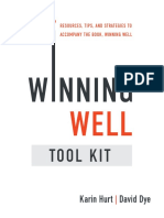 Winning Well Tool Kit