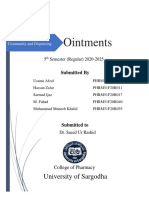 Ointments