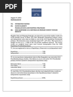 New Hampshire 2012 Republican Primary Survey Topline Results 081711