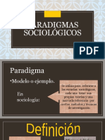 Paradigmas Sociológicos