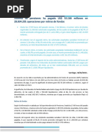 Balance Superintendencia de Pensiones Retiros 1, 2 y 3 y Pensiones Alimenticias