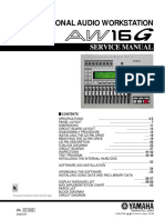 Yamaha Aw16g Digital Recorder Service Manual