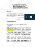 Ejecutado Transaccion Judicial, Alimentos, Hija