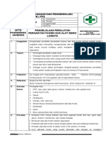 Sop Pengelolaan Peralatan Perawatan Pasien