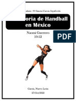 La Historia de Handball en México