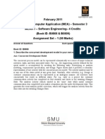 February 2011 Master of Computer Application (MCA) - Semester 3 MC0071 - Software Engineering - 4 Credits (Book ID: B0808 & B0809) Assignment Set - 1 (60 Marks)