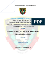 MONOGRAFIA Psicologia Policial