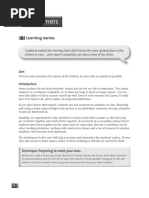 Classroom Management Techniques Pp76-87 A1 U1 T1