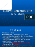 Sumpah Dan Etik Apoteker