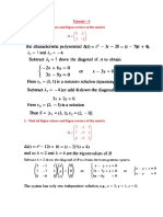 EMTH202 Tutorial 4 Week 4 With Solution