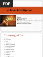 Arson Analysis