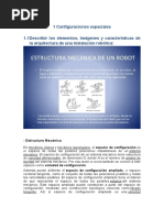 1 Configuraciones Espaciales