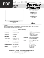 Mitsubishi L75-A91 Service Manual