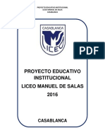 Proyecto Educativo Institucional Final 2016 2.0