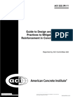 222.3R-11 Guide To Design and Construction Practices To Mitigate Corrosion of Reinforcement in Concrete Structures