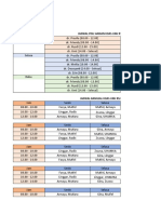 Jadwal Koas Klender 25sept