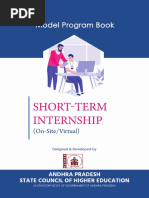 Program Book For Short-Term Internship As On 18-10-2022