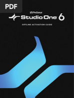 Studio One 6 Offline Activation Guide EN