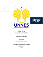 Tugas Paper Biokimia Metabolisme Lipid