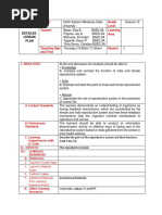 DETAILED LESSON PLAN Reproductive System