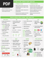 Estándares Mensuales de Español 2° Grado