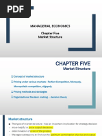 Chapter 5 - Market Structure - 1