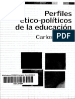 Perfiles Ético-Políticos de La Educación - Cullen