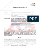 Demanda Cumplimiento de Contrato