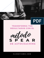 Metodo SPEAR Autocoaching Closetismo 2020