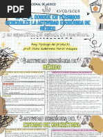 Conoce en Términos Generales La Actividad Económica de México y en Específico Del Estado de Querétaro.