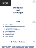 Modules and Packages in Python 