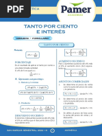 ARITMÉTICA - S16 - Tanto Por Ciento e Interés