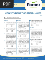 Aritmética - S4 - Magnitudes Proporcionales